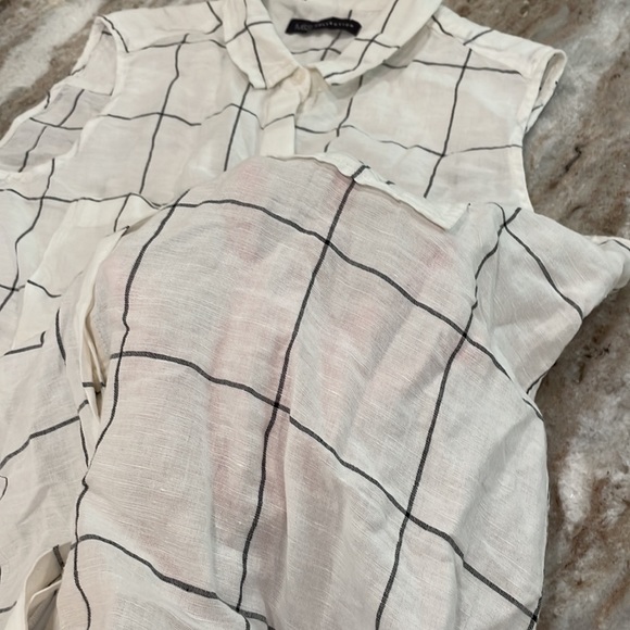 Linen Blend Long Tank - Picture 12 of 12